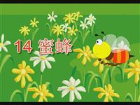 《蜜蜂》课文朗读动漫