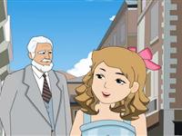 《大作家的小老师》课文朗读动漫