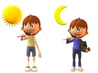 为什么人早上比晚上高？