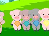 六只小猪去读书