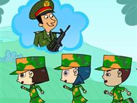 偶像是当兵的人