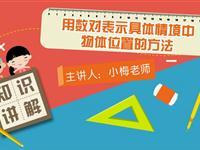用数对表示具体情境中物体位置的方法