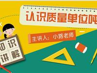 认识质量单位“吨”