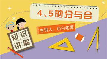 4、5的分与合