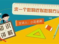 求一个数的近似数的方法