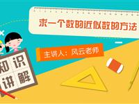 求一个数的近似数的方法