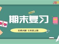 数学《期末复习》七年级上册（北师大版）